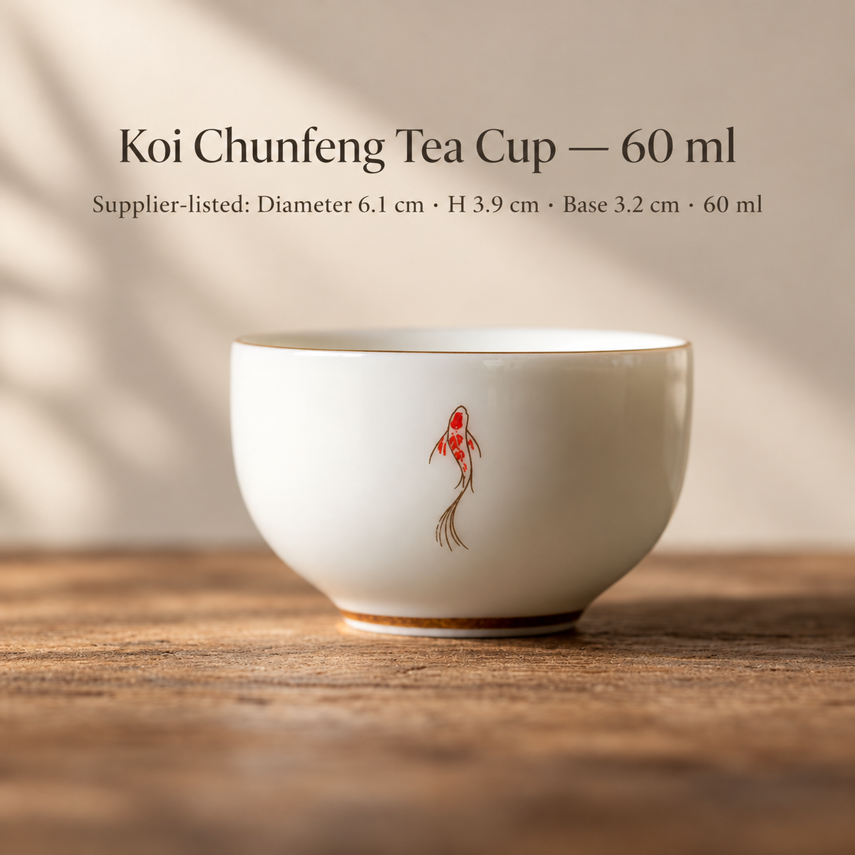 Koi Chunfeng Tea Cup — 60 ml