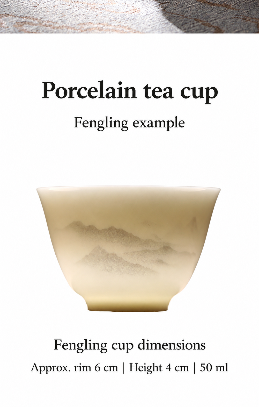Fengling cup dimensions