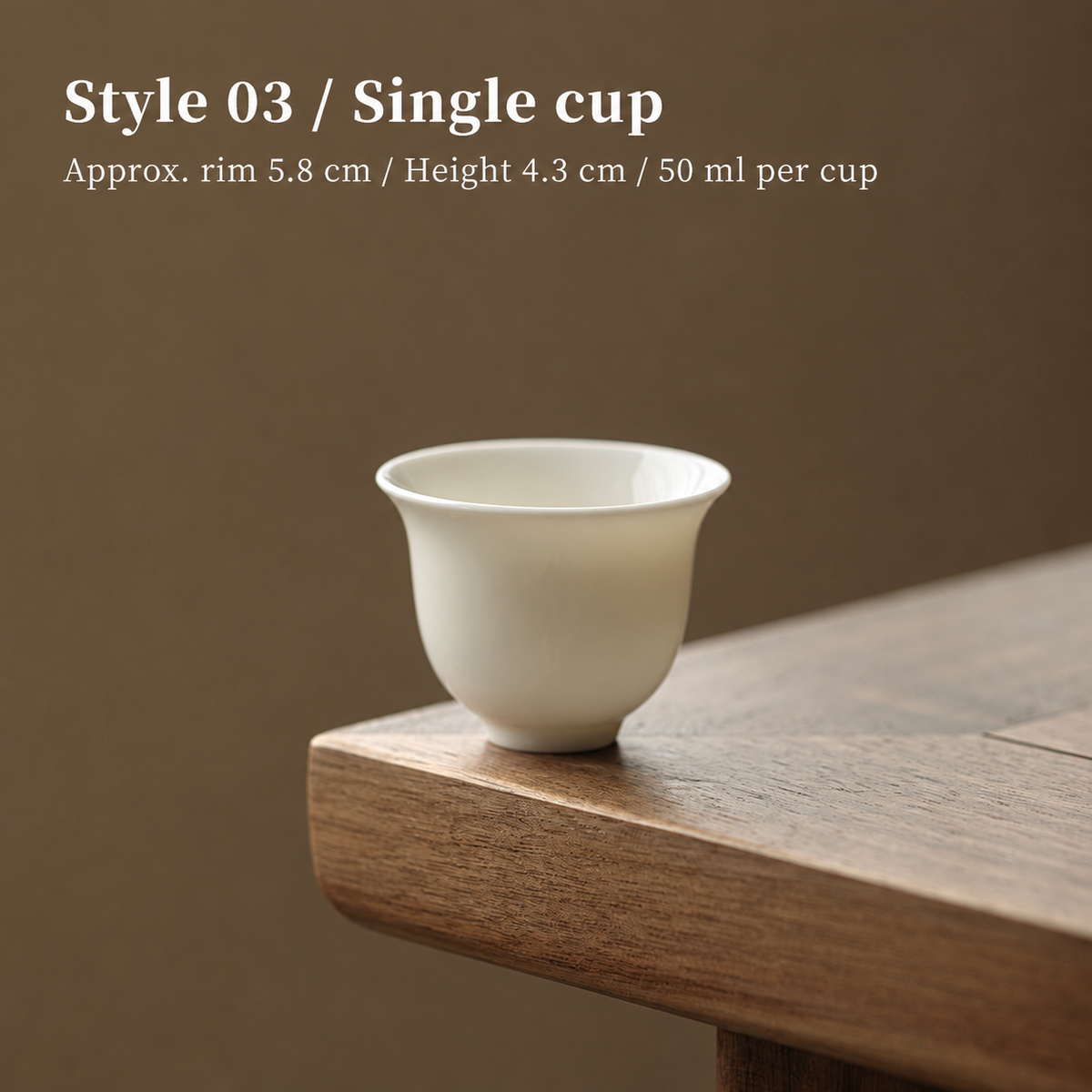 Style 03 / Single cup