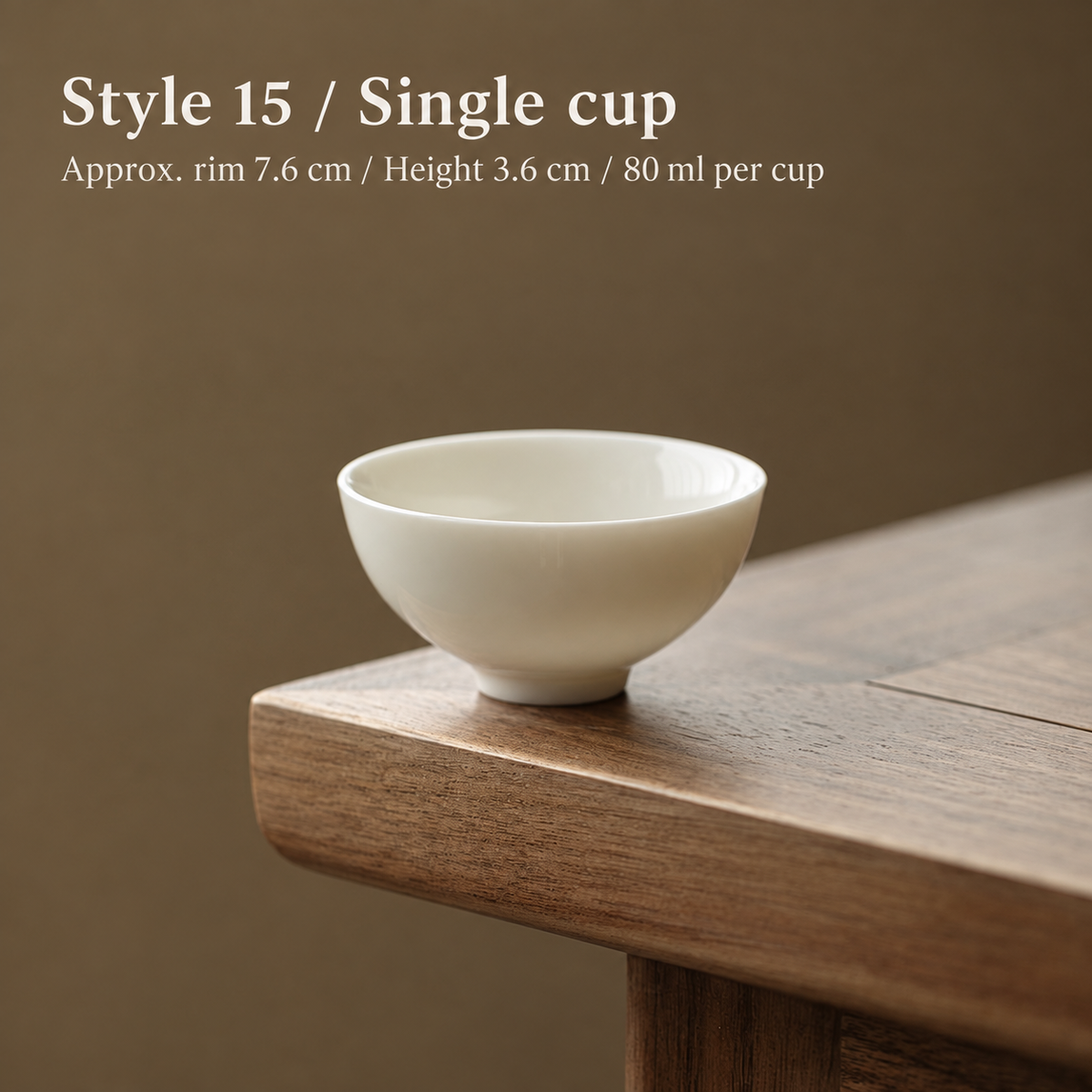 Style 15 / Single cup