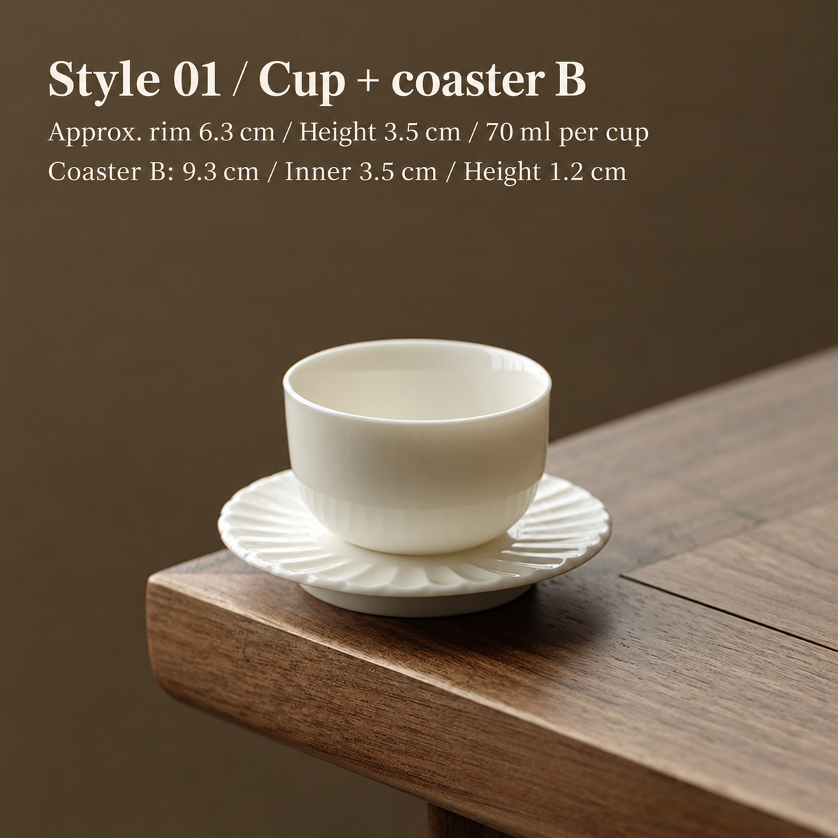 Style 01 / Cup + coaster B