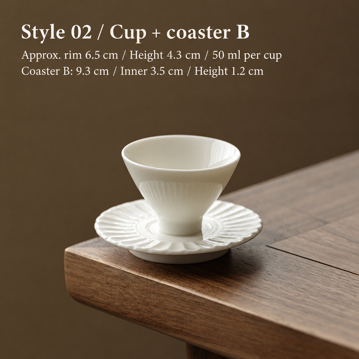 Style 02 / Cup + coaster B