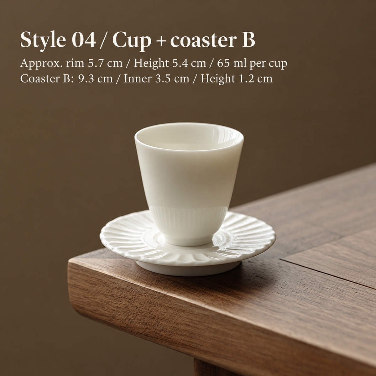 Style 04 / Cup + coaster B