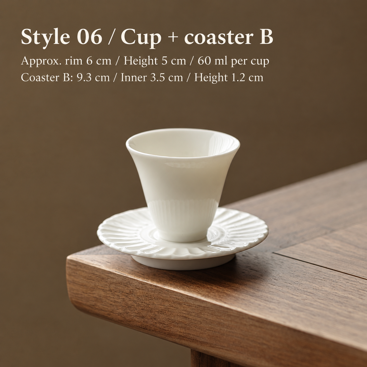 Style 06 / Cup + coaster B