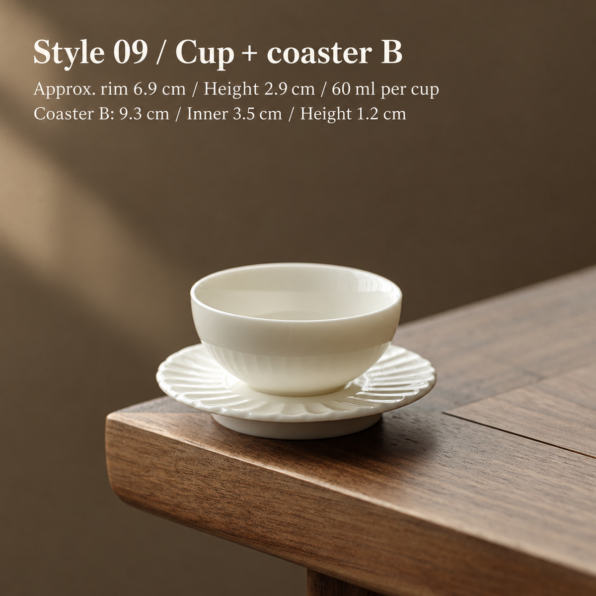 Style 09 / Cup + coaster B