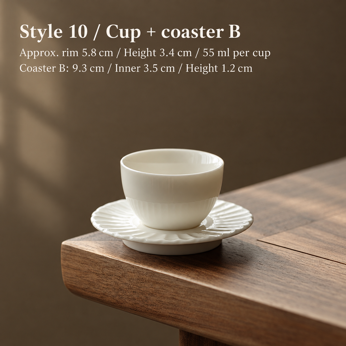 Style 10 / Cup + coaster B
