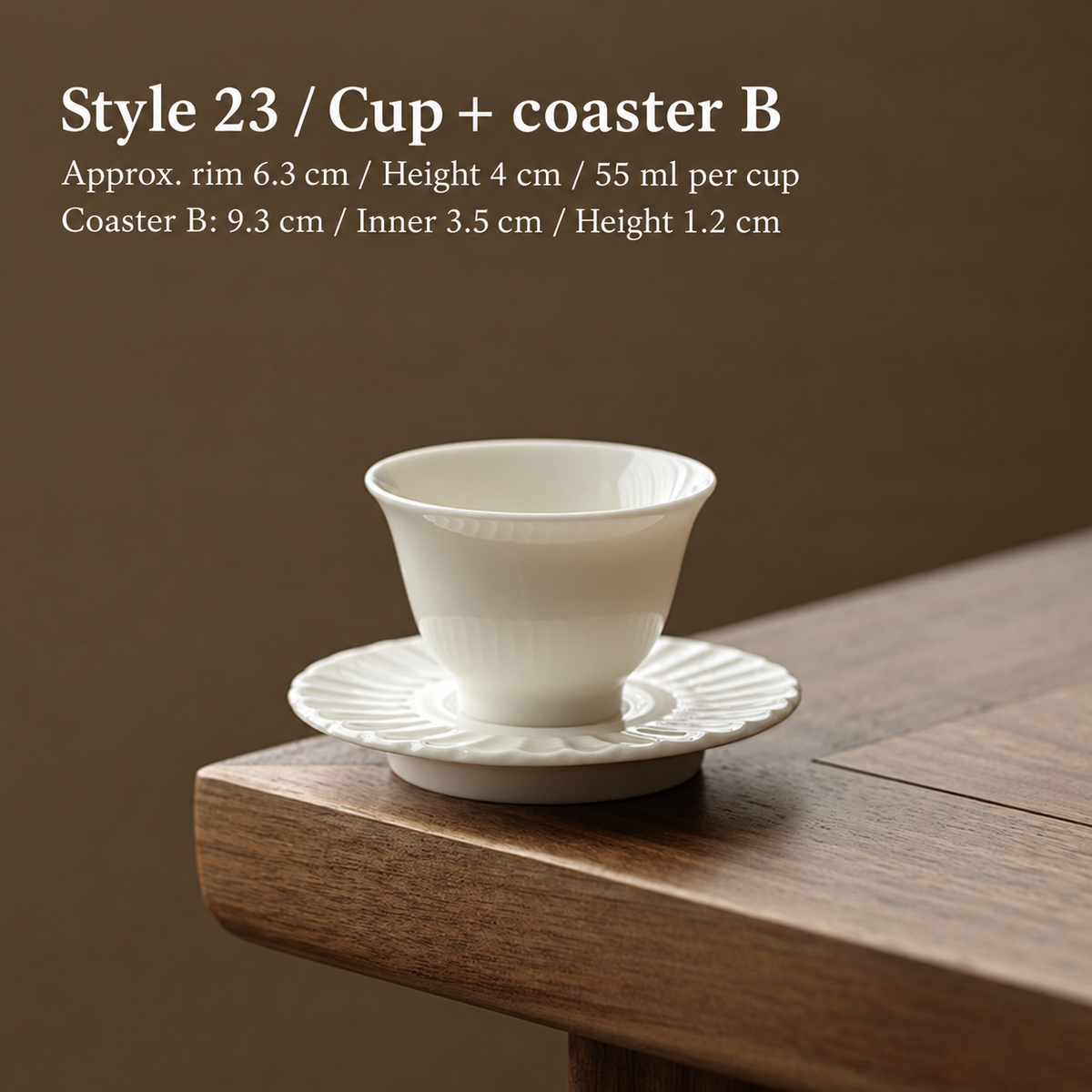 Style 23 / Cup + coaster B