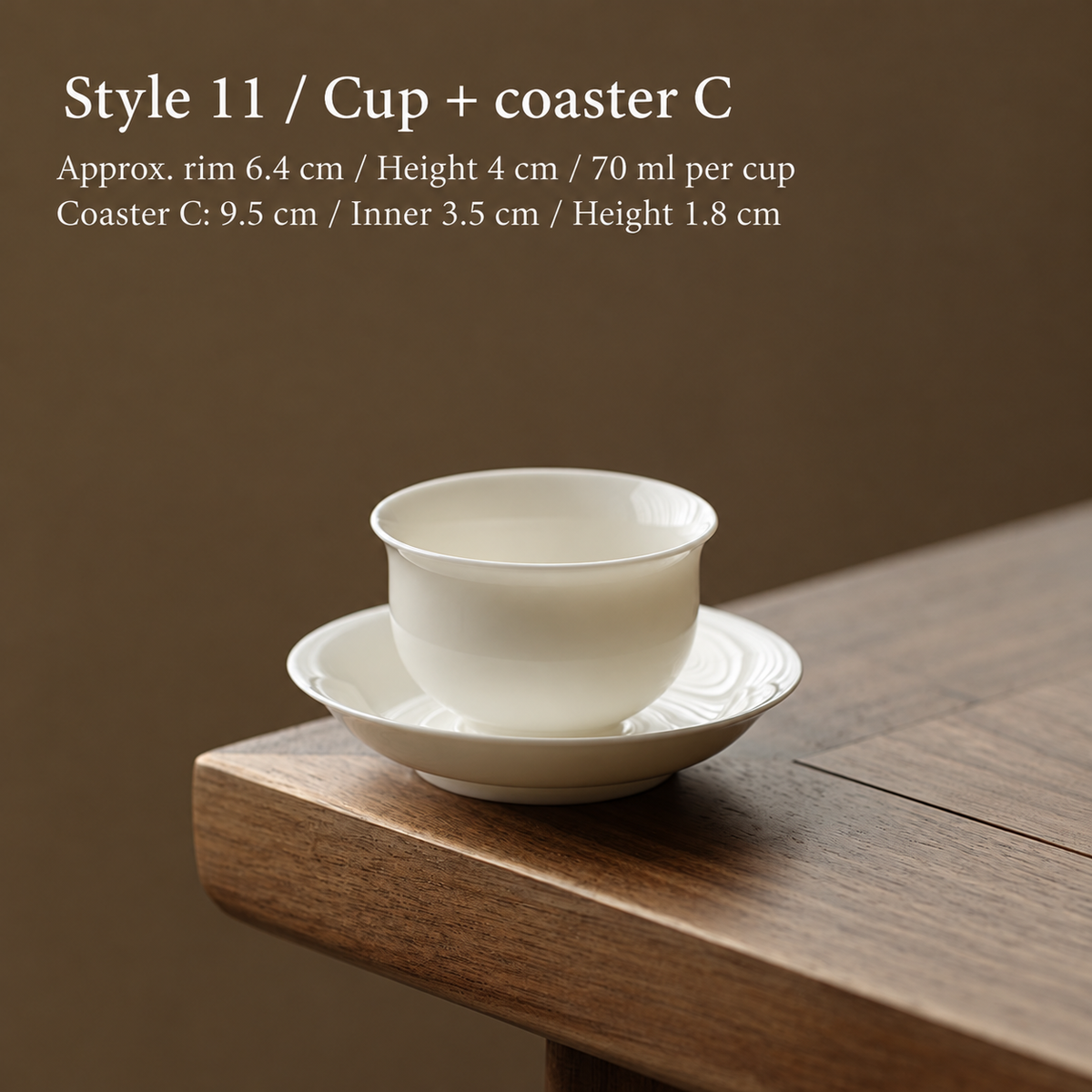 Style 11 / Cup + coaster C
