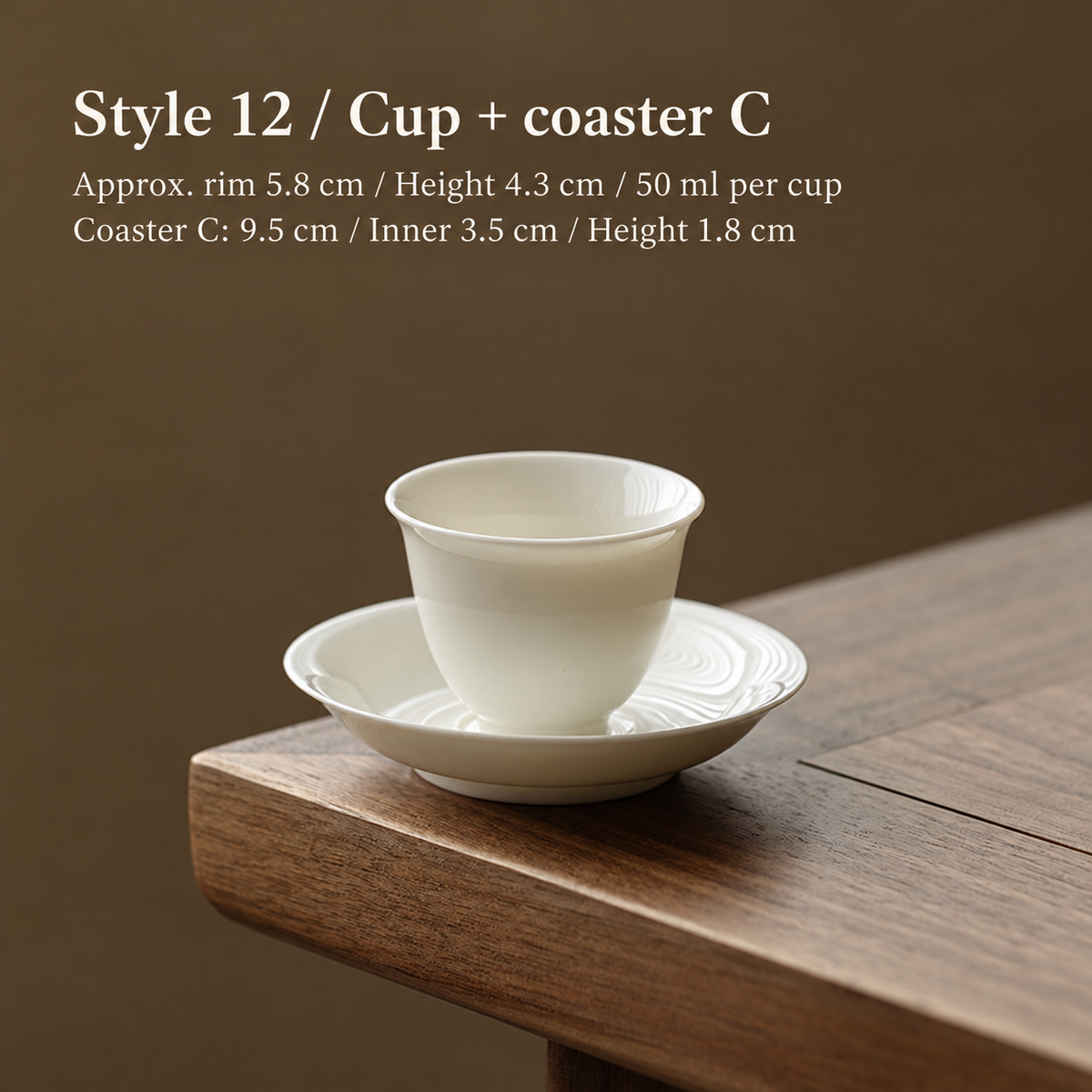 Style 12 / Cup + coaster C