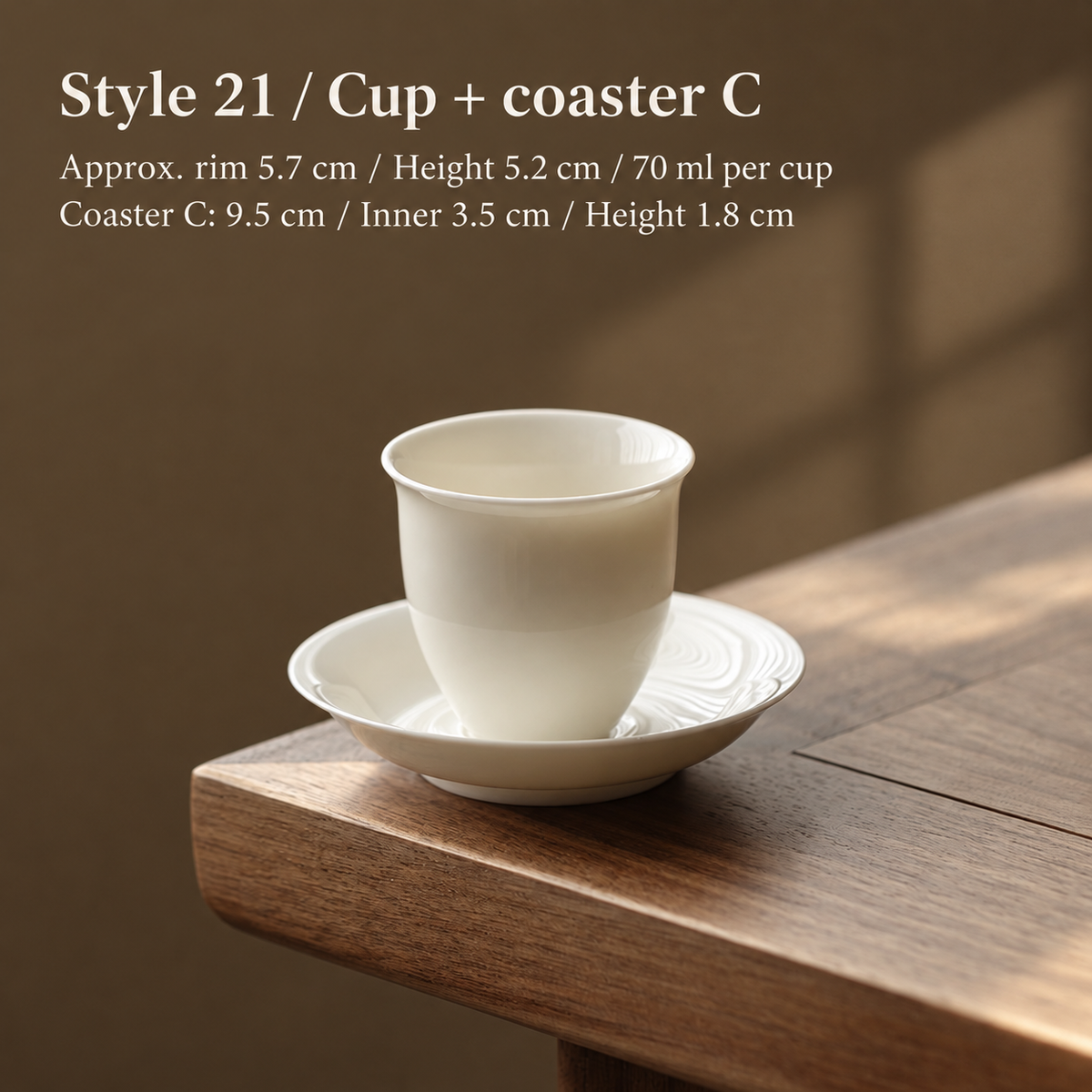 Style 21 / Cup + coaster C
