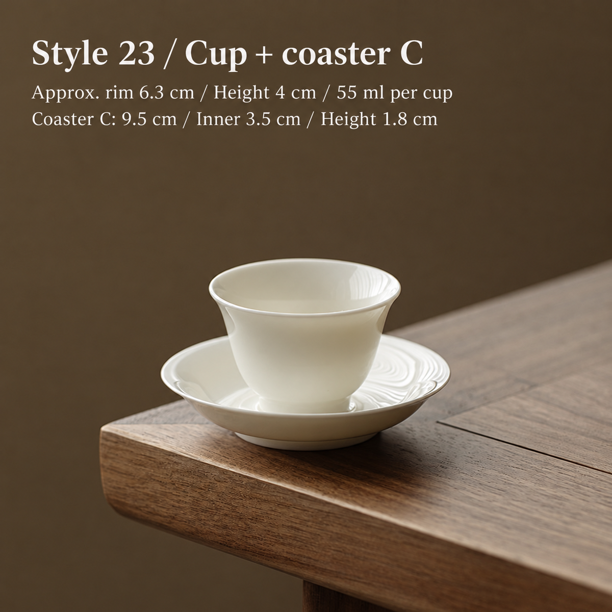 Style 23 / Cup + coaster C