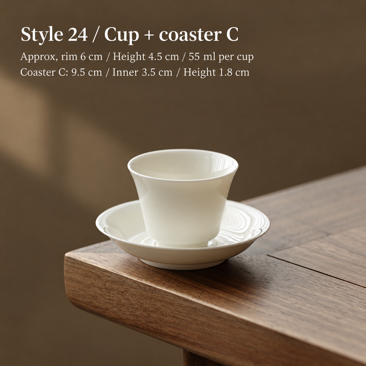 Style 24 / Cup + coaster C