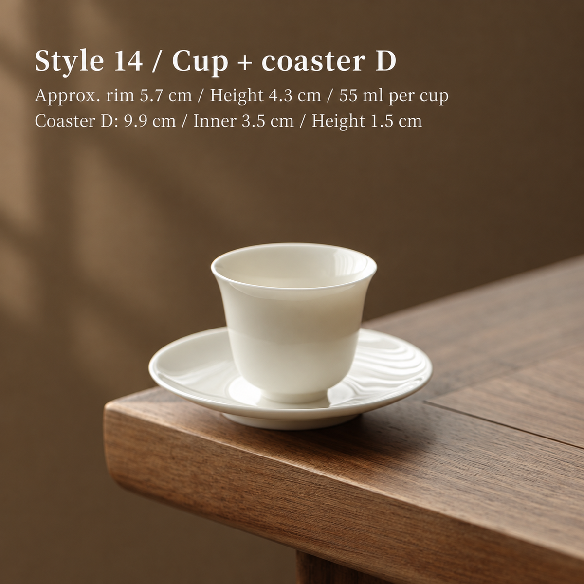 Style 14 / Cup + coaster D