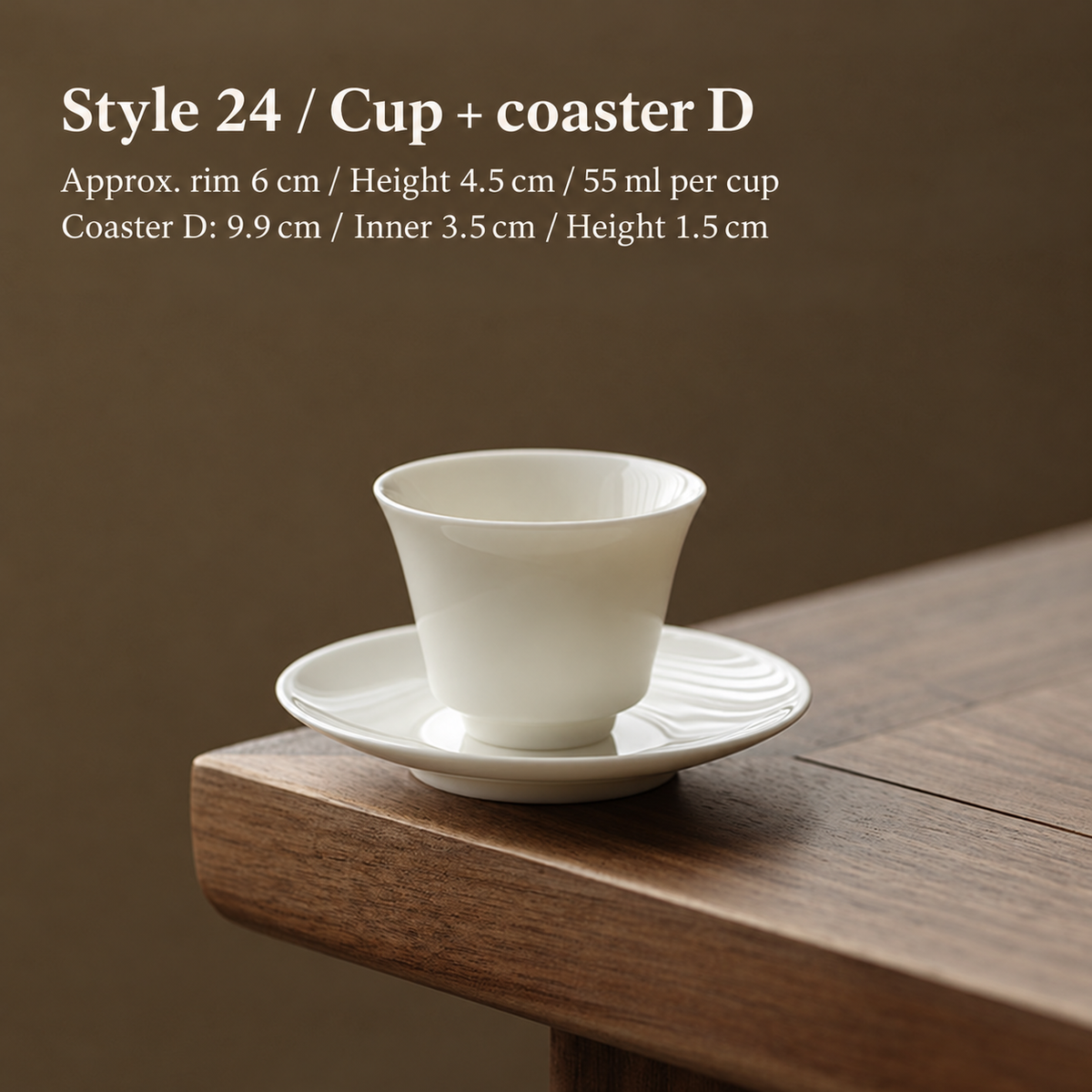 Style 24 / Cup + coaster D