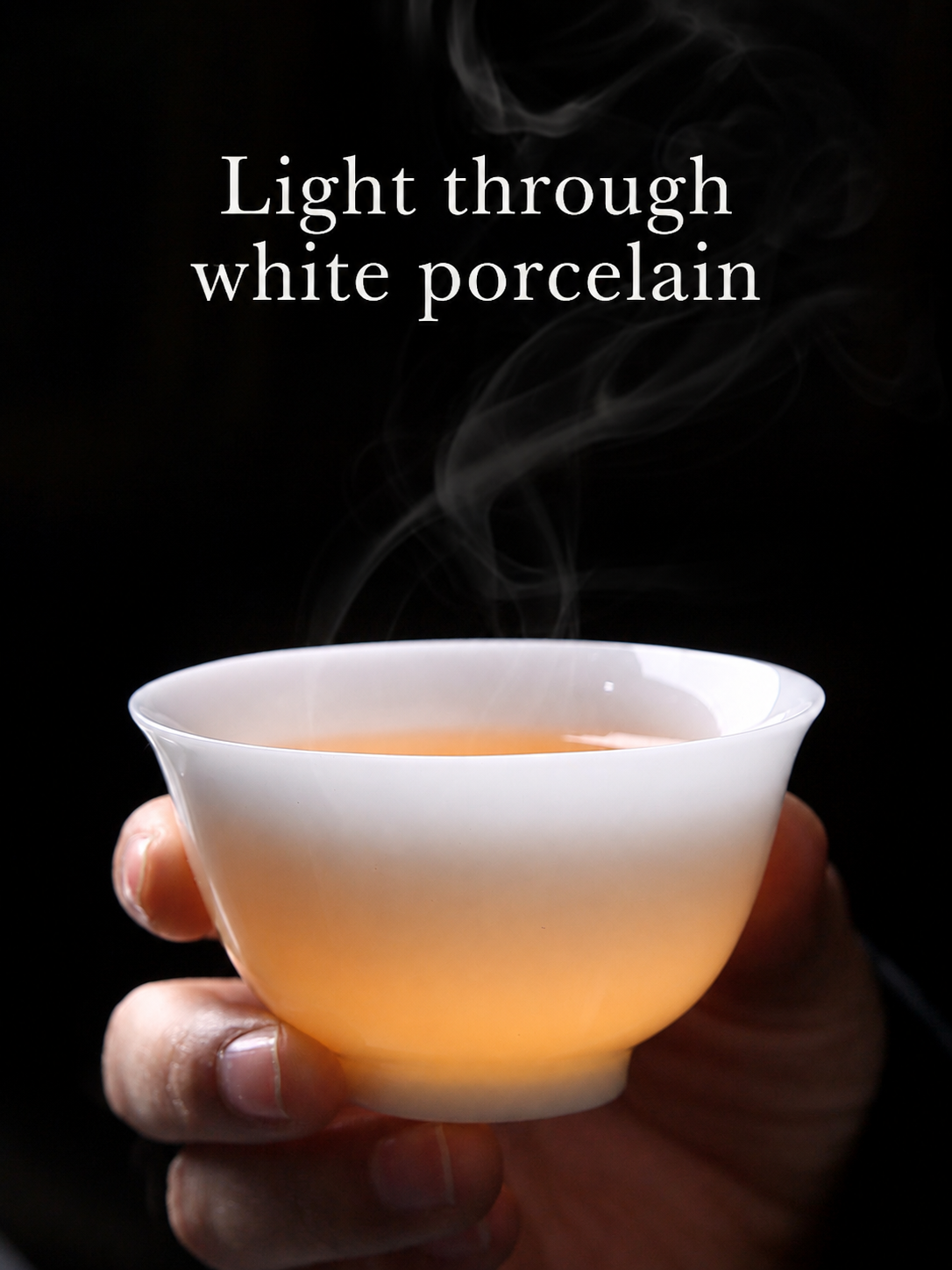 Translucent White Porcelain Teaware in Quiet Forms — image 1