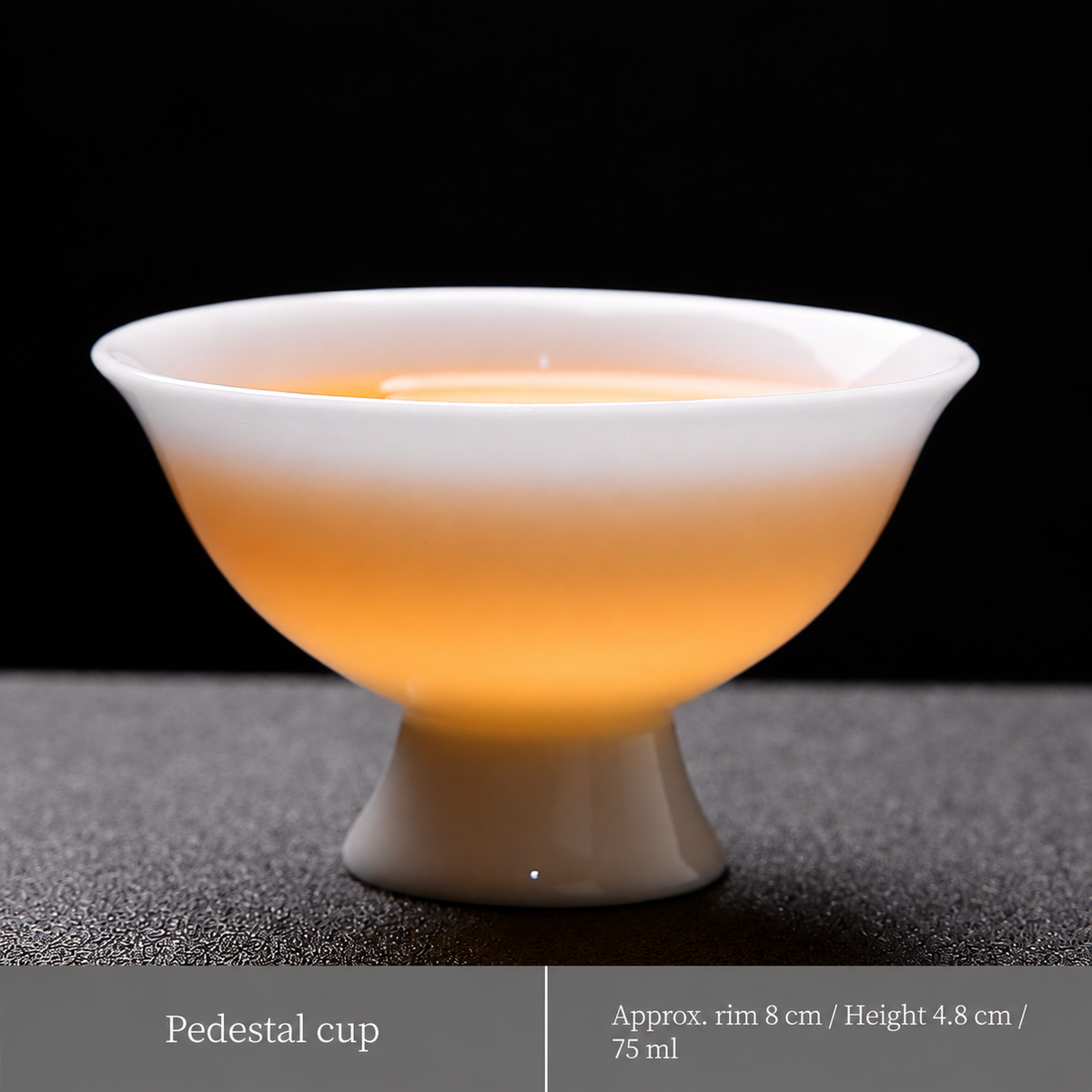 Pedestal cup / Approx. 75 ml