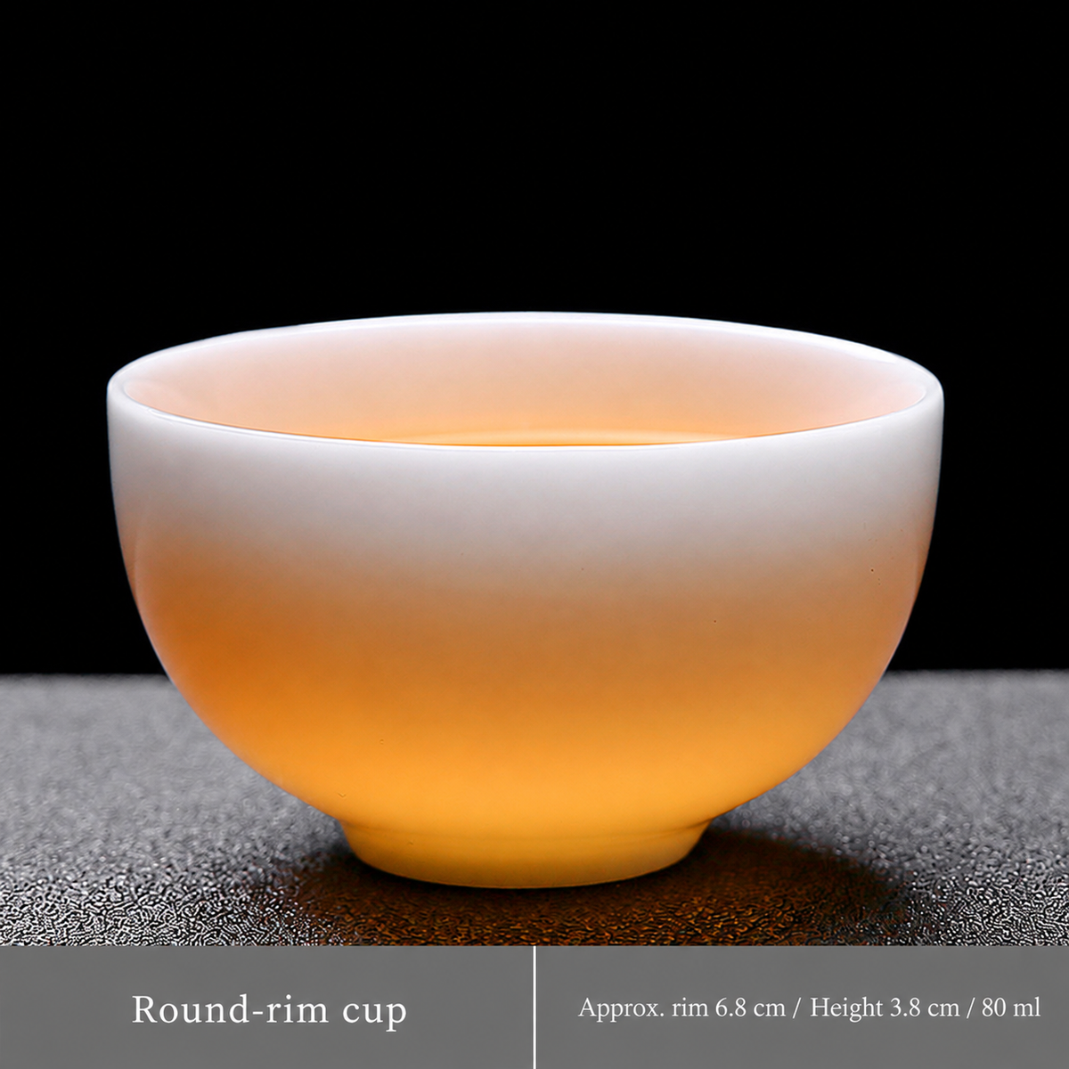 Round-rim cup / Approx. 80 ml