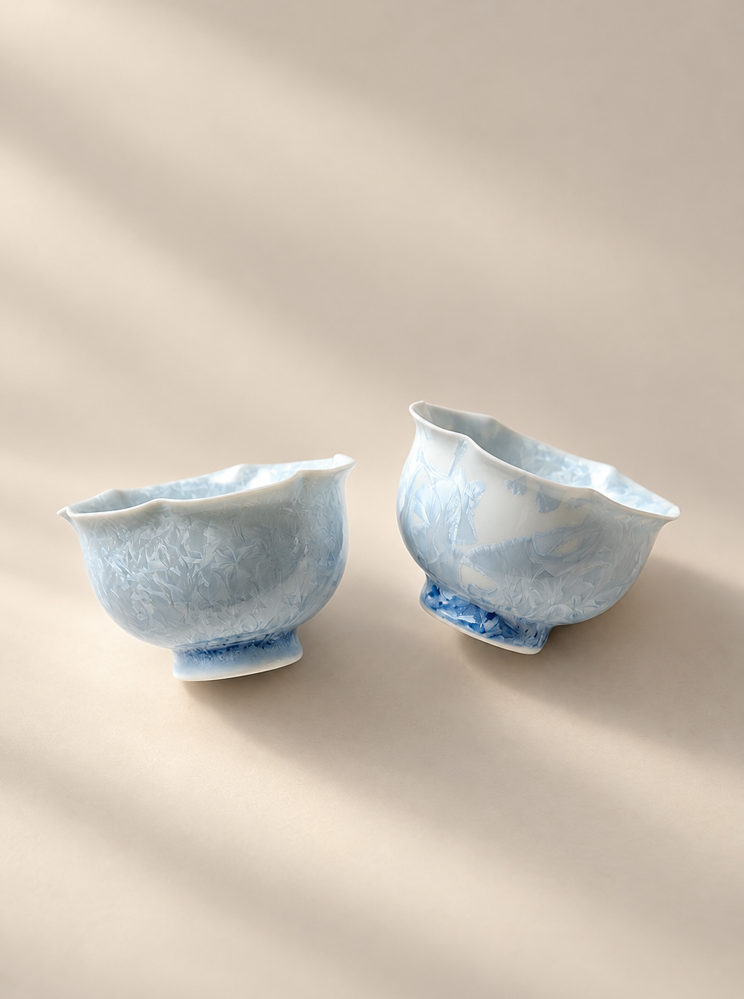 Two examples of the glaze