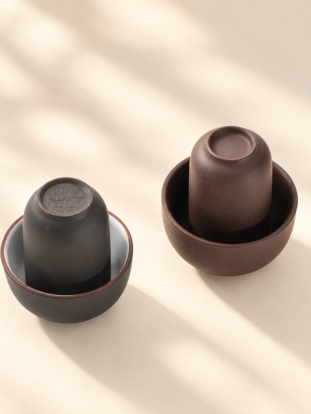 Aroma & Tasting Cups with Bamboo Tray — image 4