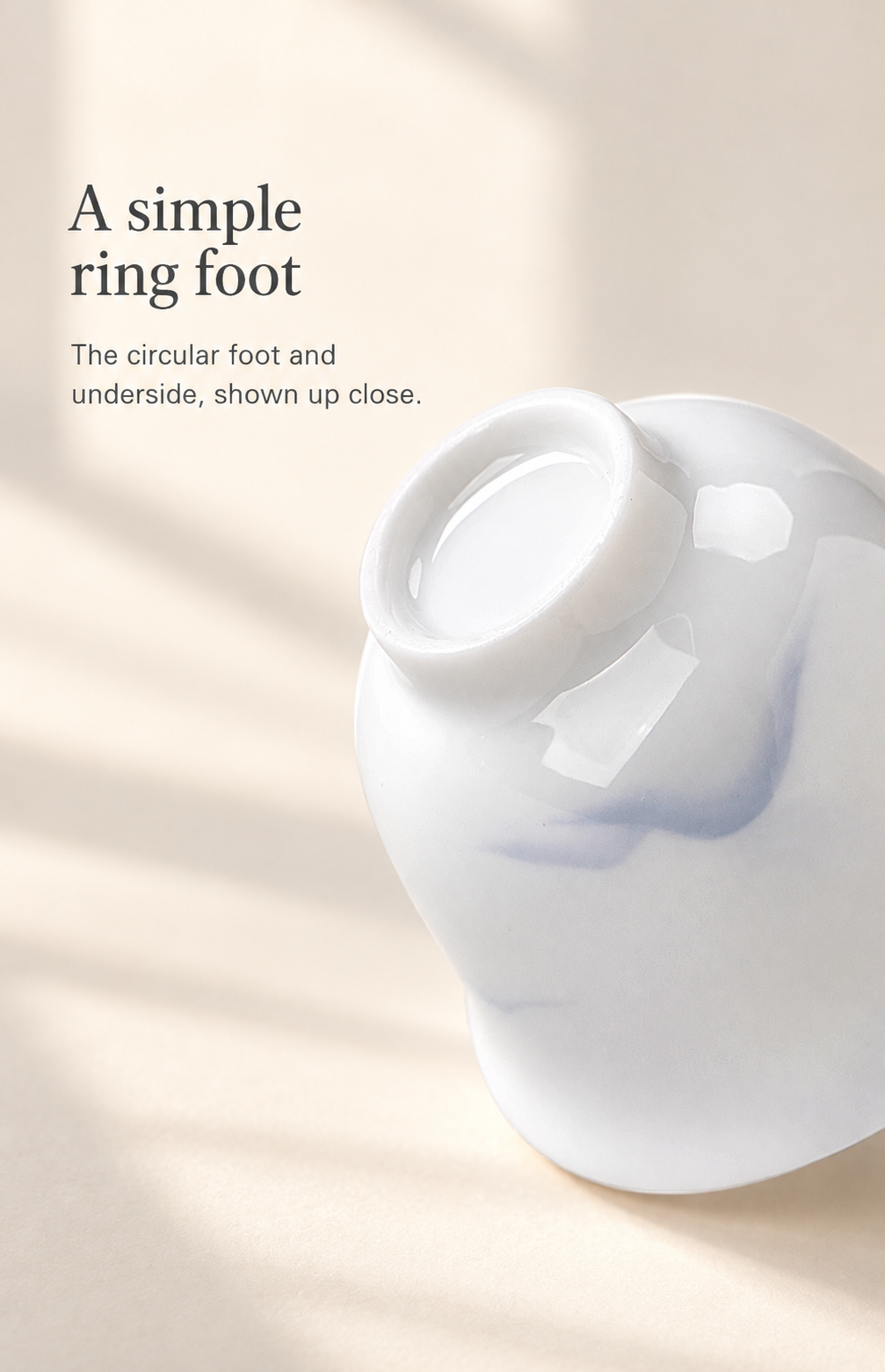 A simple ring foot