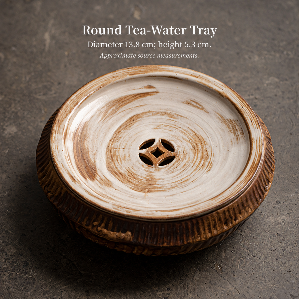 Round Tea-Water Tray