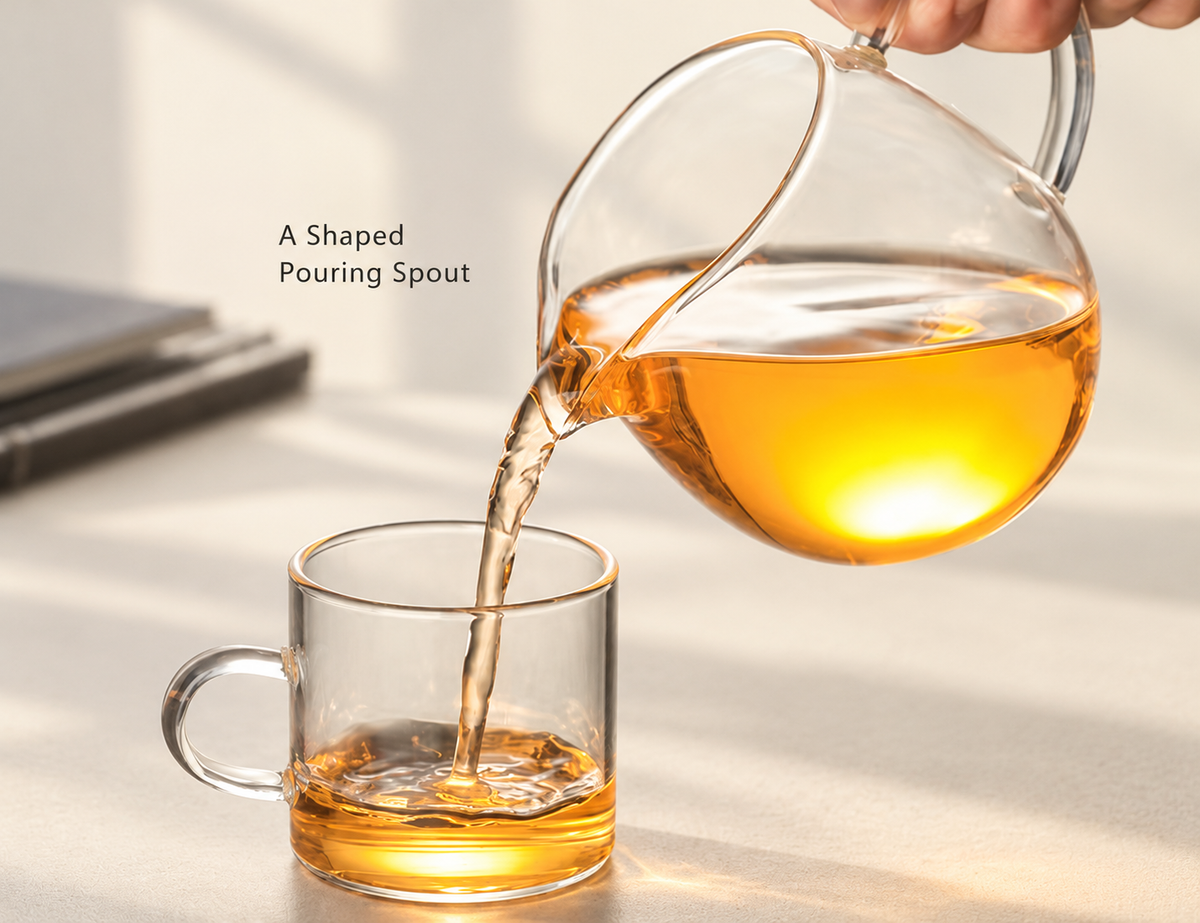 A Shaped Pouring Spout