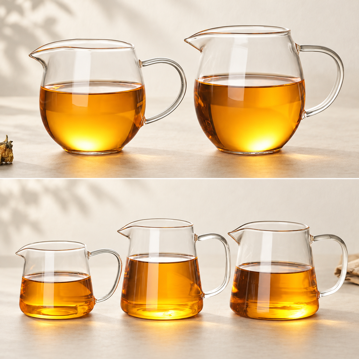 Glass Tea Sharing Pitcher & Filter Options — image 1