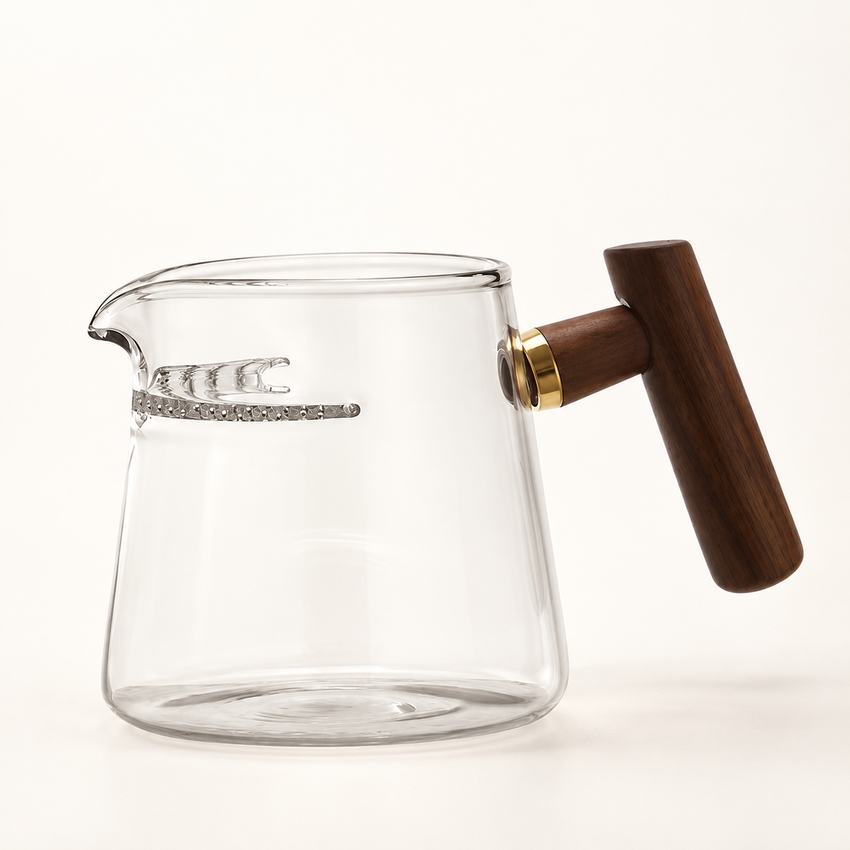 Crescent Filter Glass Tea Pitcher — image 5