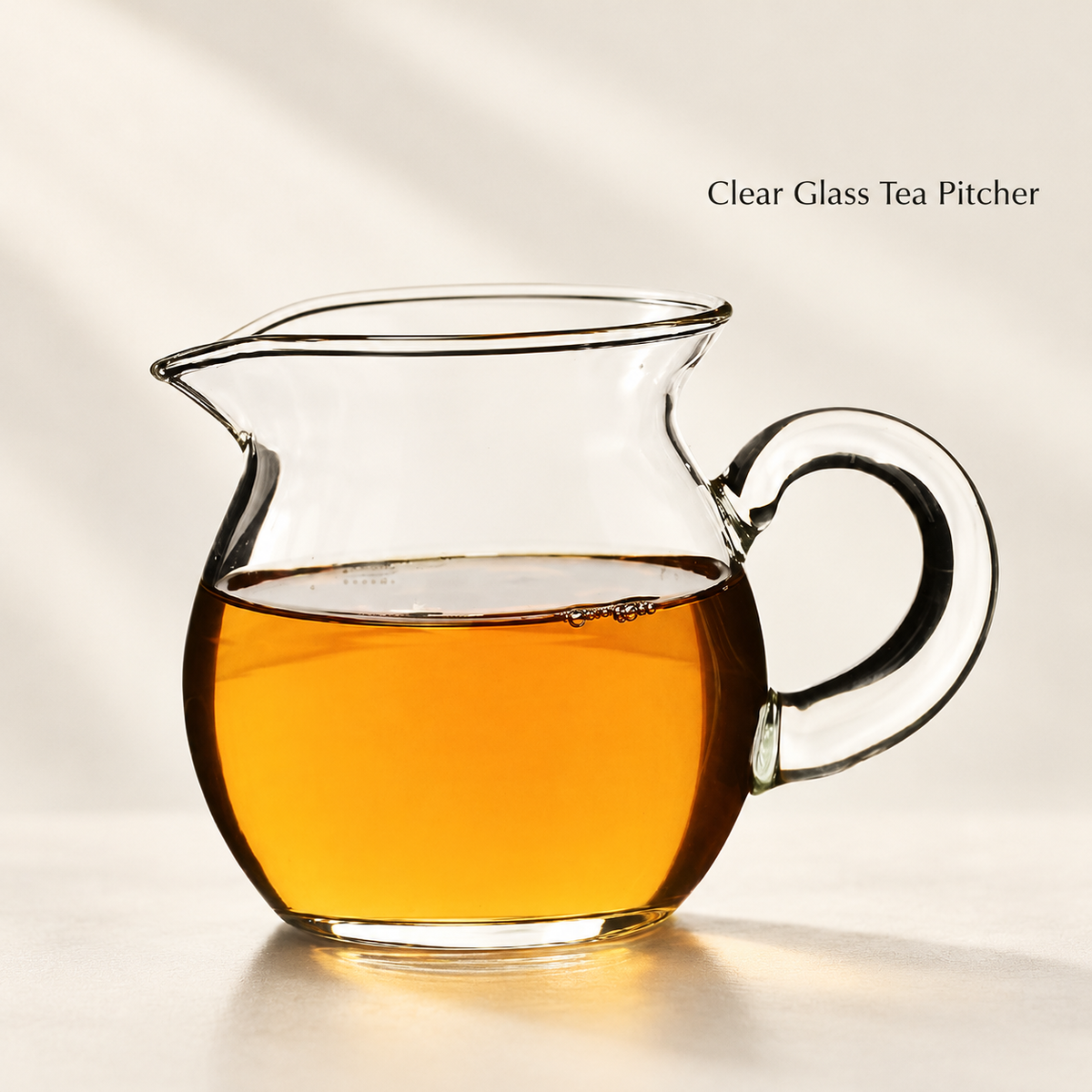 Clear Glass Tea Pitcher