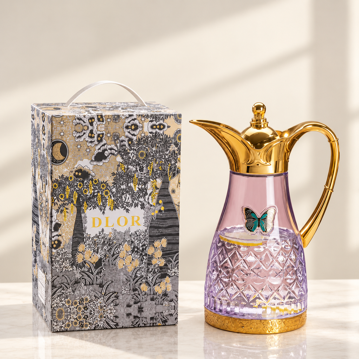 Violet Diamond Pitcher · Approx. 1.8 L