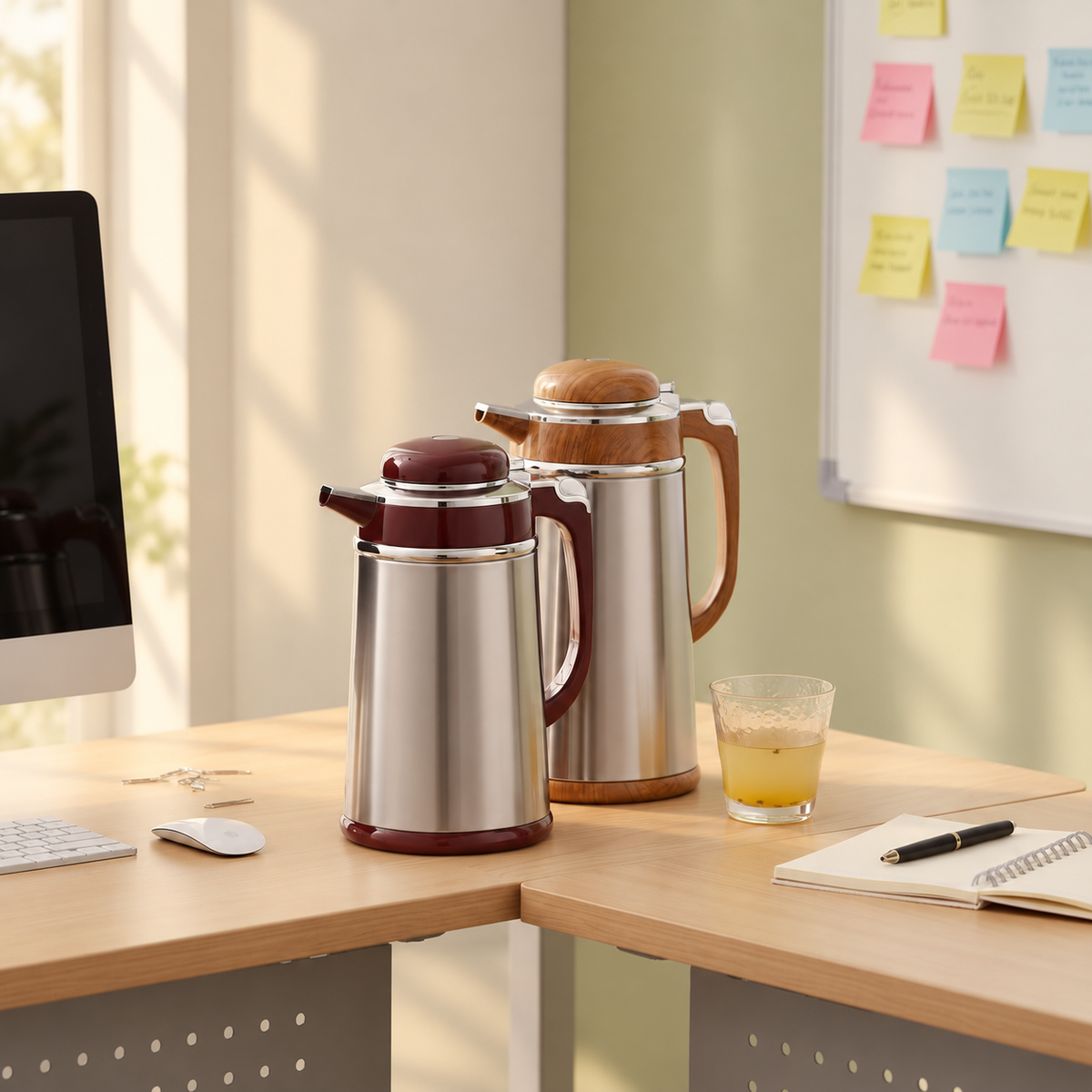 Silver-Tone Serving Jug in Warm Finishes — image 4