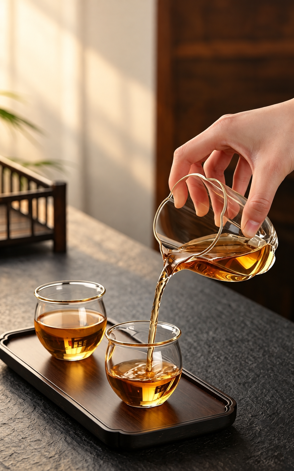 Petal Glass Tea Pitcher — image 2