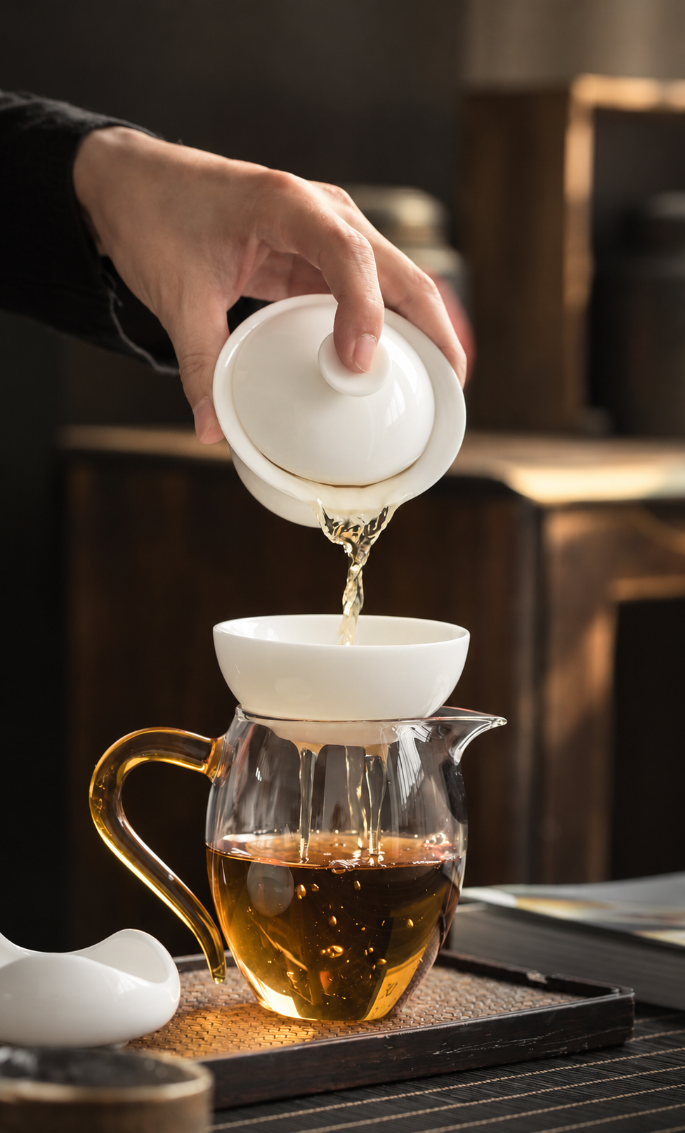 Between Gaiwan and Pourer