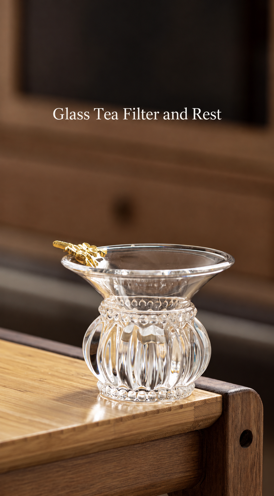 Glass Tea Filter and Rest