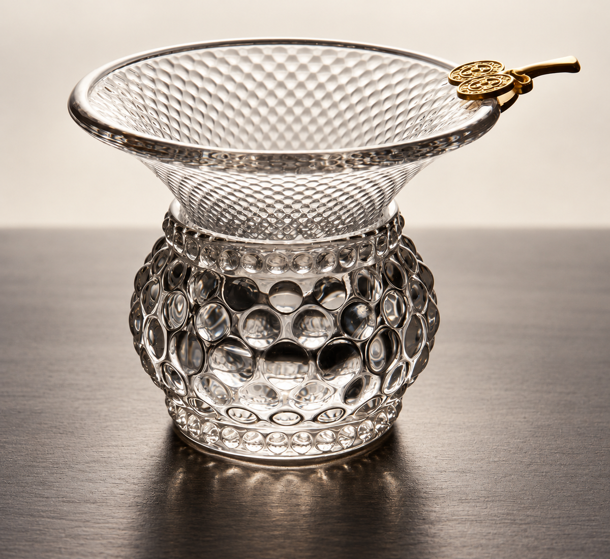 Hammered Coin Filter and Bubble Rest