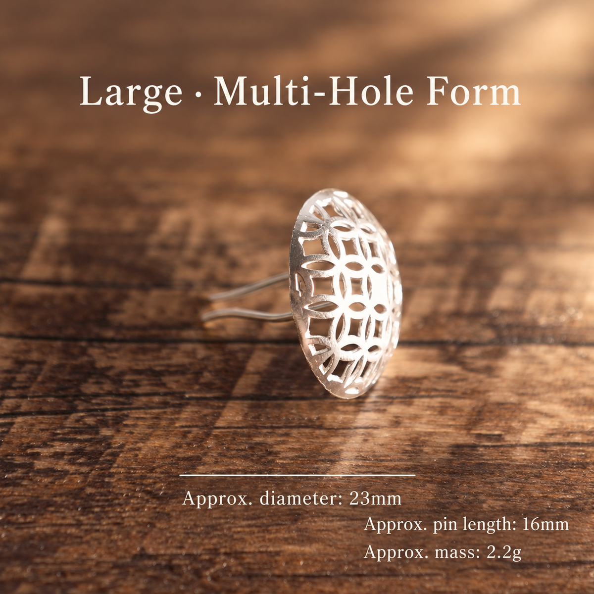 Large · Multi-Hole Form