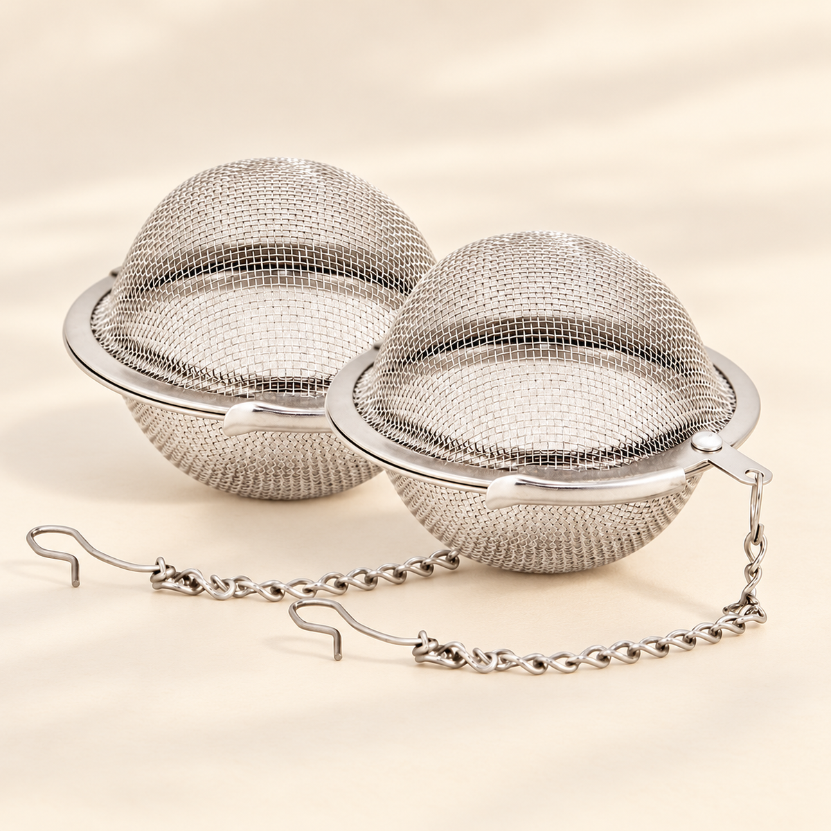 Mesh Tea Infuser Ball with Chain — image 1