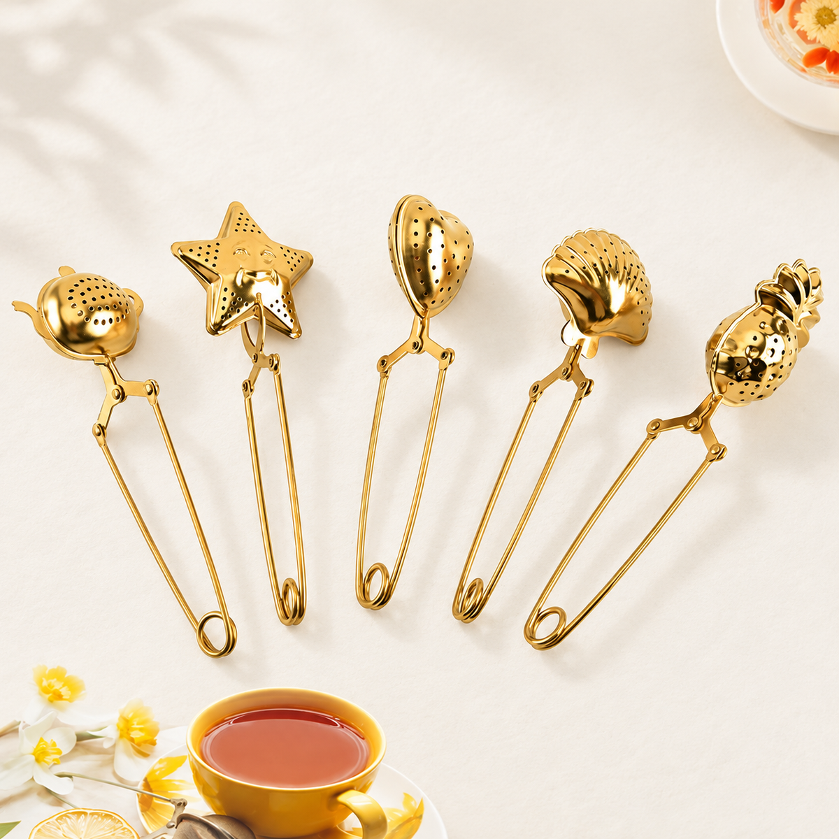 Gold · Seashell