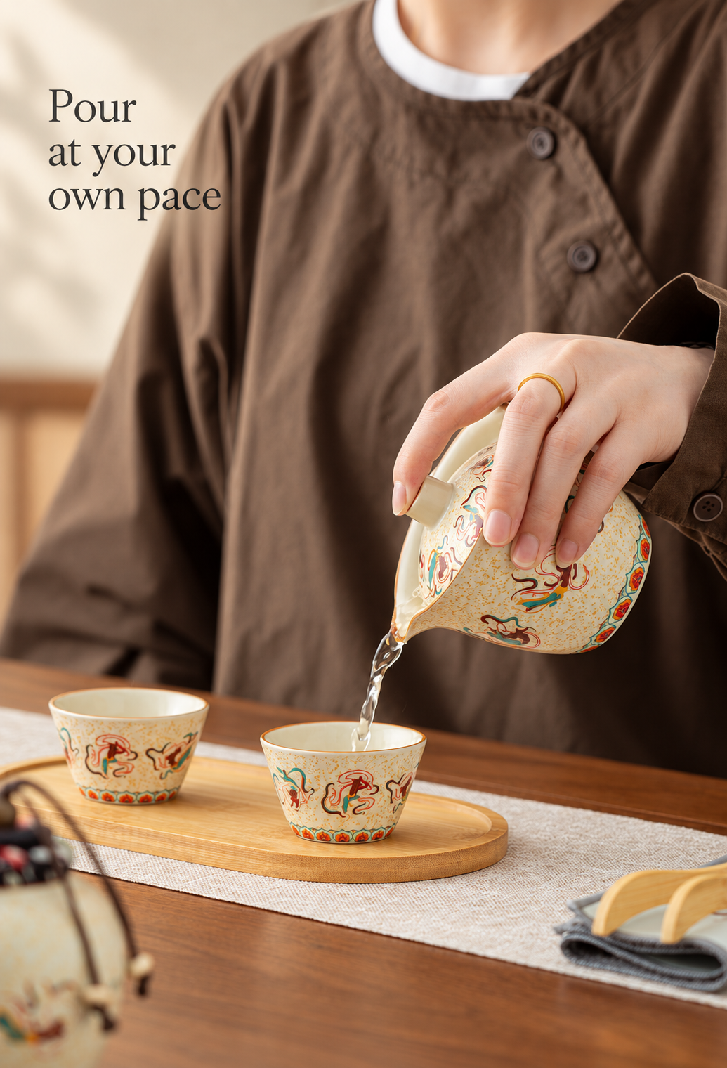 Pour at your own pace