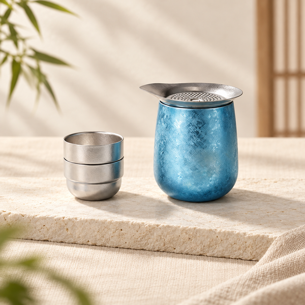 Metal Travel Tea Brewer
