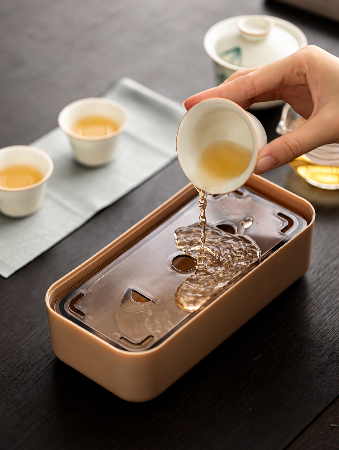 The Case as a Tray