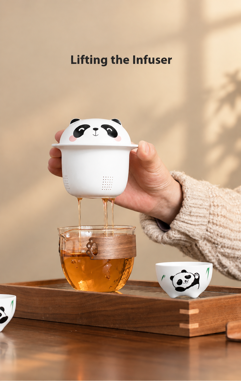 Lifting the Infuser