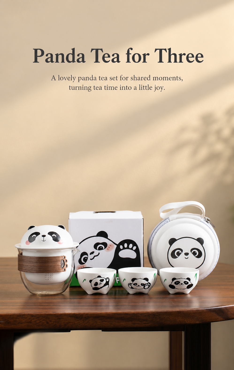 Panda Tea for Three
