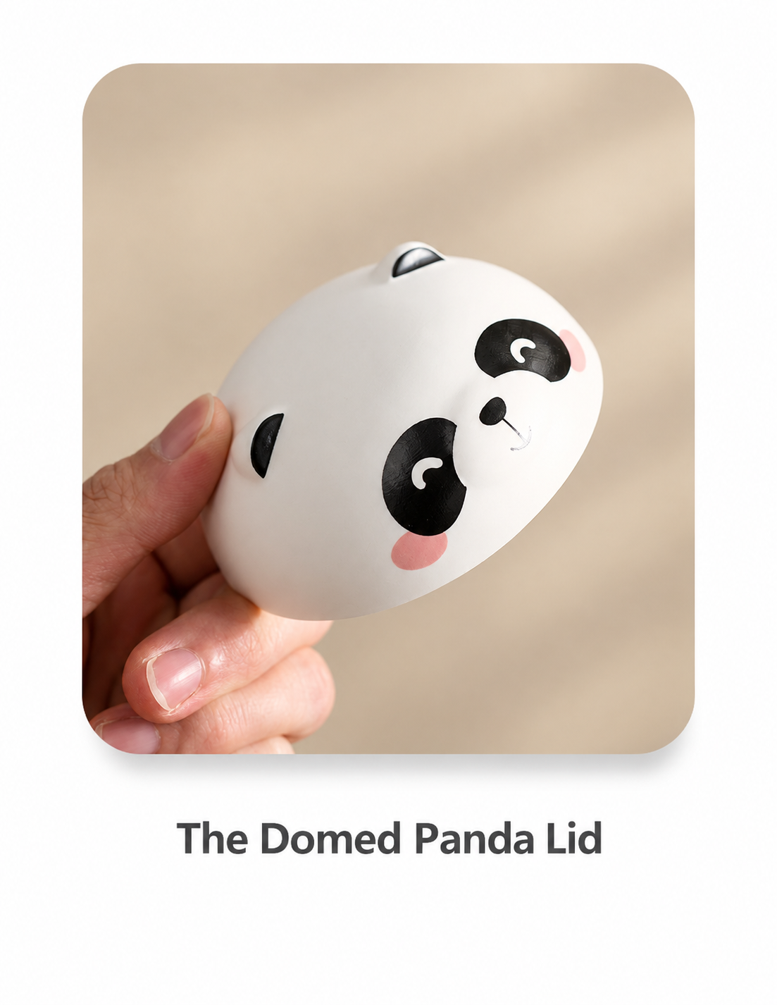 The Domed Panda Lid