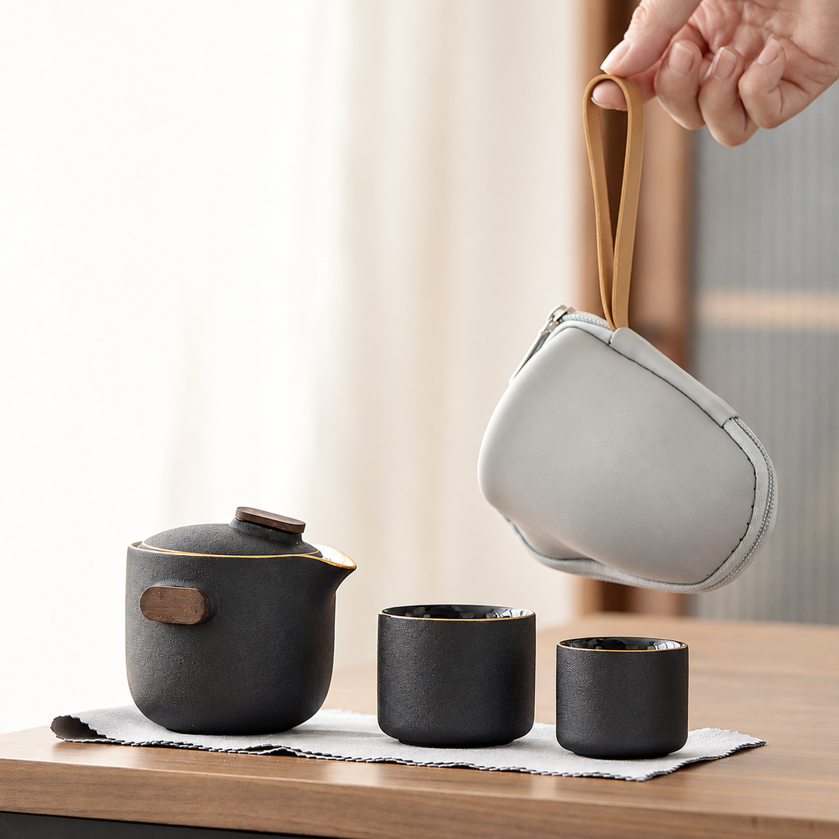 Charcoal · Tall Cups
