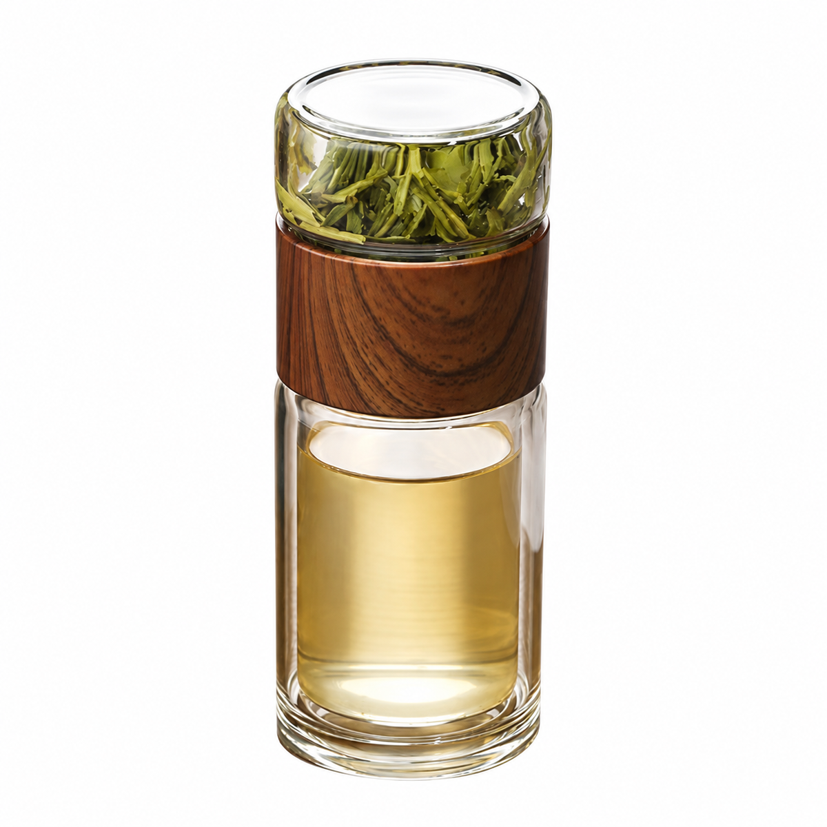 Clear - Wood-Grain Collar