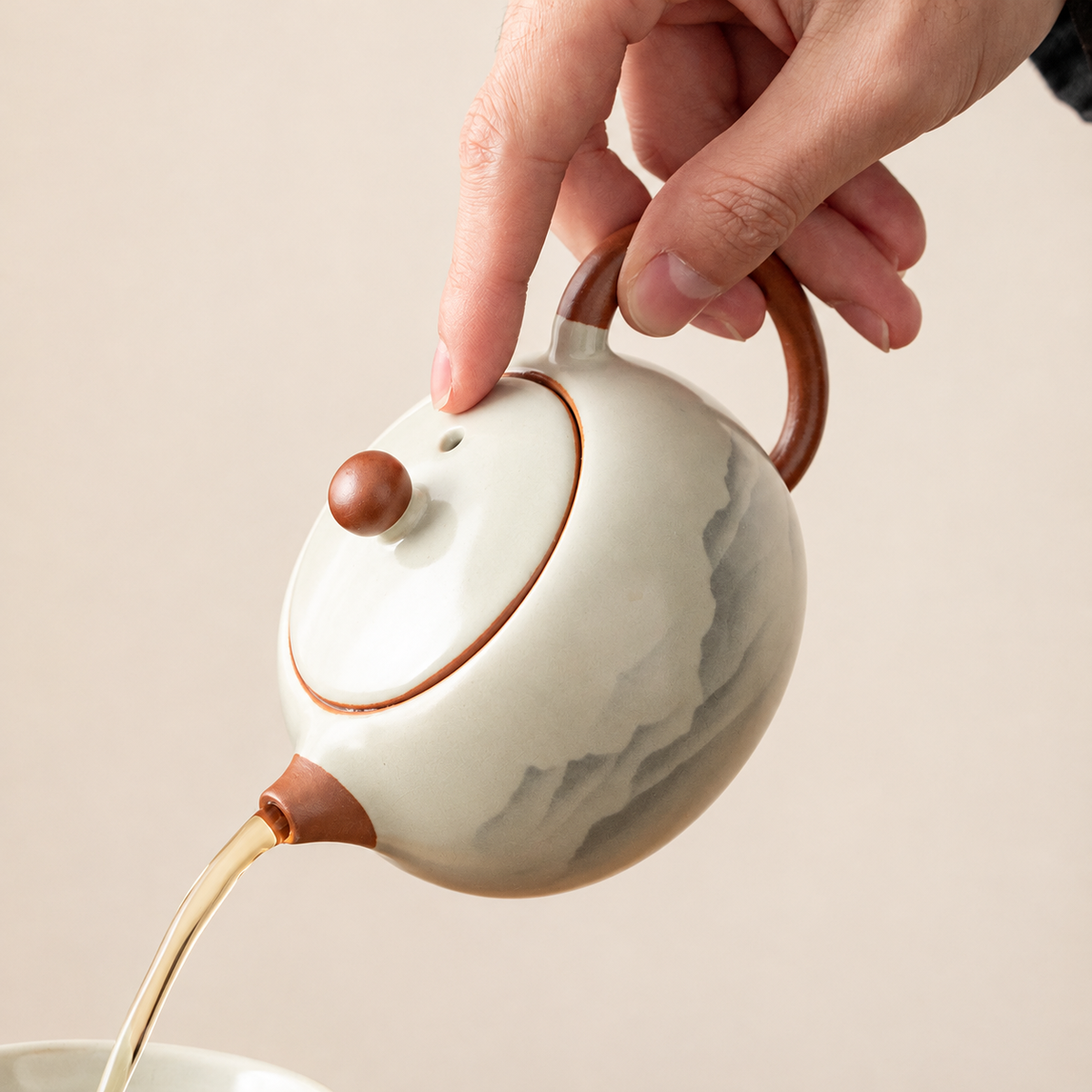 Mountain Landscape Ceramic Gongfu Tea Sets — image 3