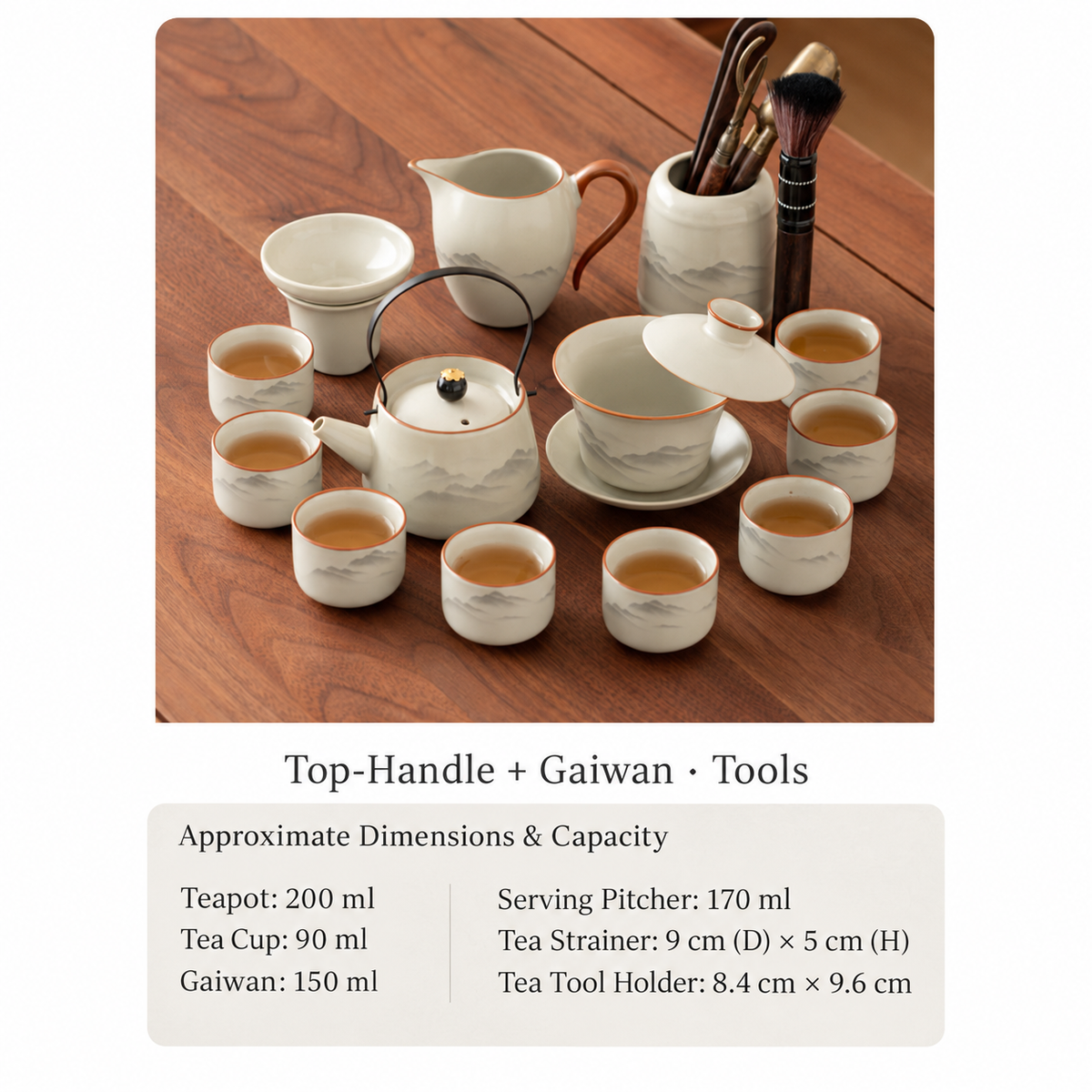 Top-Handle + Gaiwan - Tools
