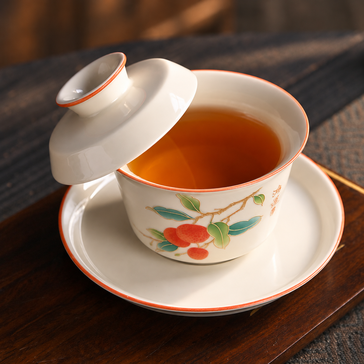 Ivory Ceramic Gongfu Tea Set — image 3