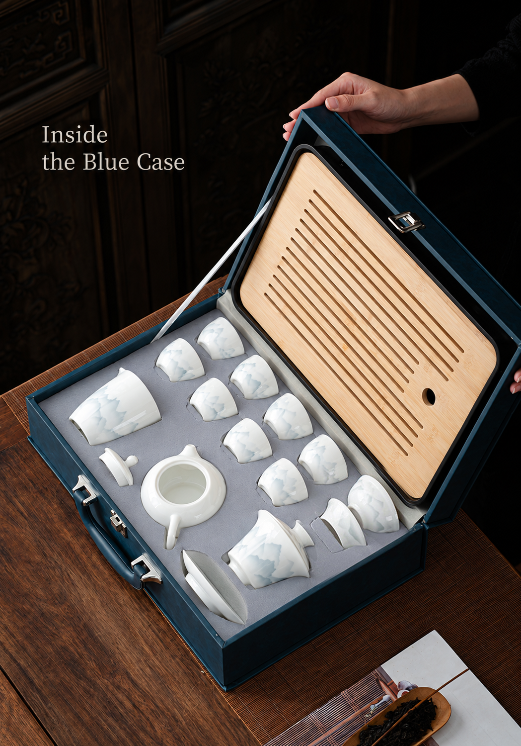 Inside the Blue Case